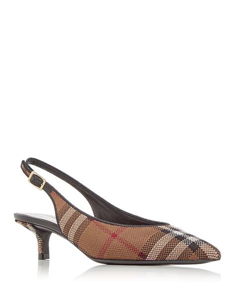 burberry circle heels